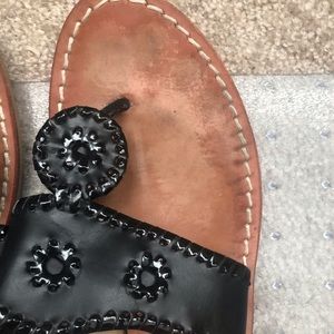 Jack Rogers Black Sandals